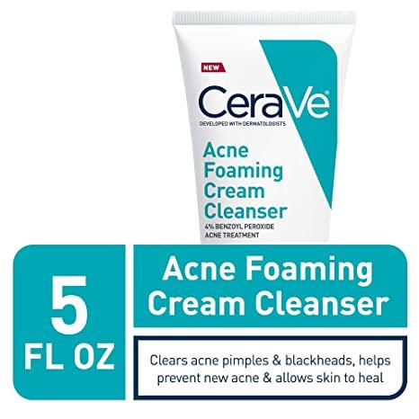 Cerave Ance Foaming Cream Cleanser 5 oz - African Beauty Online