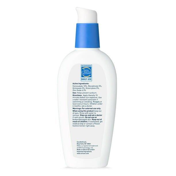 CeraVe Face Moisturizer with Sunscreen, AM Facial Moisturizing Lotion for Normal to Dry Skin - SPF 30 - 2 fl oz - African Beauty Online