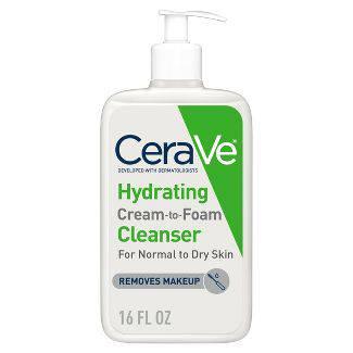 Cerave Hydrating Cream to Foam Face Cleanser, 16oz - African Beauty Online