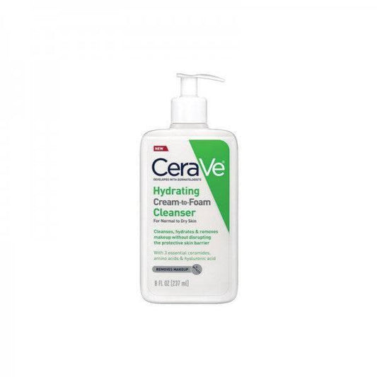 Cerave Hydrating Cream to Foam Facial Cleanser 237ml - African Beauty Online