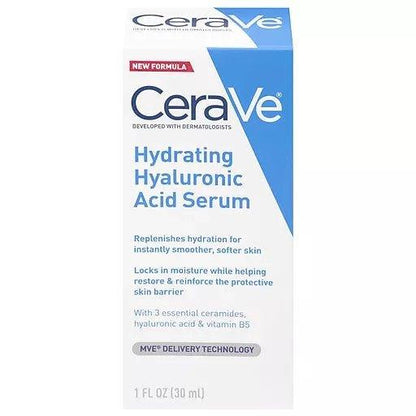 Cerave Hydrating Hyaluronic Acid Serum 1Oz - African Beauty Online