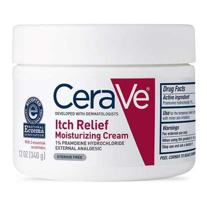 Cerave Itch Relief Moisturizing Cream 12oz - African Beauty Online