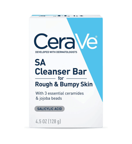 Cerave-Sa-Cleanser-Bar-For-Rough-Bumpy-Skin-4-5-Oz-Dual-Action-Chemical-And-Physical-Exfoliation-With-Salicylic-Acid-And-Jojoba-Beads - African Beauty Online