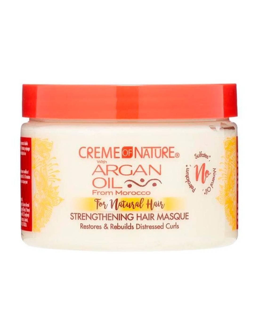 Creme-Of-Nature-Argan-Oil-Strengthening-Hair-Masque-11-5Oz - African Beauty Online