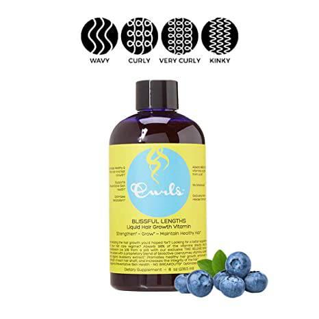 Curls Blissful Length Liquid 8oz - African Beauty Online