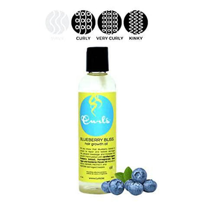 Curls Blueberry Bliss Hair Oil 4oz - African Beauty Online