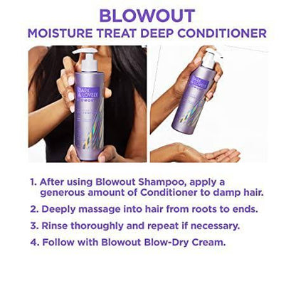 D/L Blowout moisture treat deep conditioner 12oz - African Beauty Online