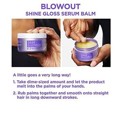 D/L Blowout Shine gloss serum balm 3.38oz - African Beauty Online