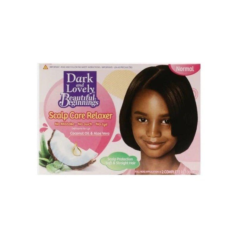 Dark-And-Lovely-Beautiful-Beginnings-Scalp-Care-Relaxer-Normal - African Beauty Online