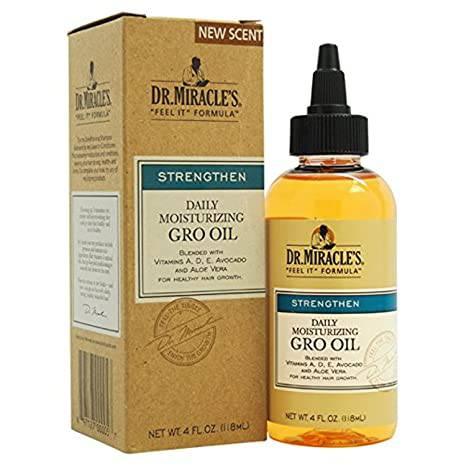 Dr. Miracle Daily Moist Gro Oil 4oz - African Beauty Online