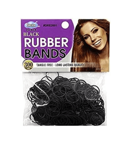 Dream World Dream World Rubber Bands Black 300 Pcs - African Beauty Online