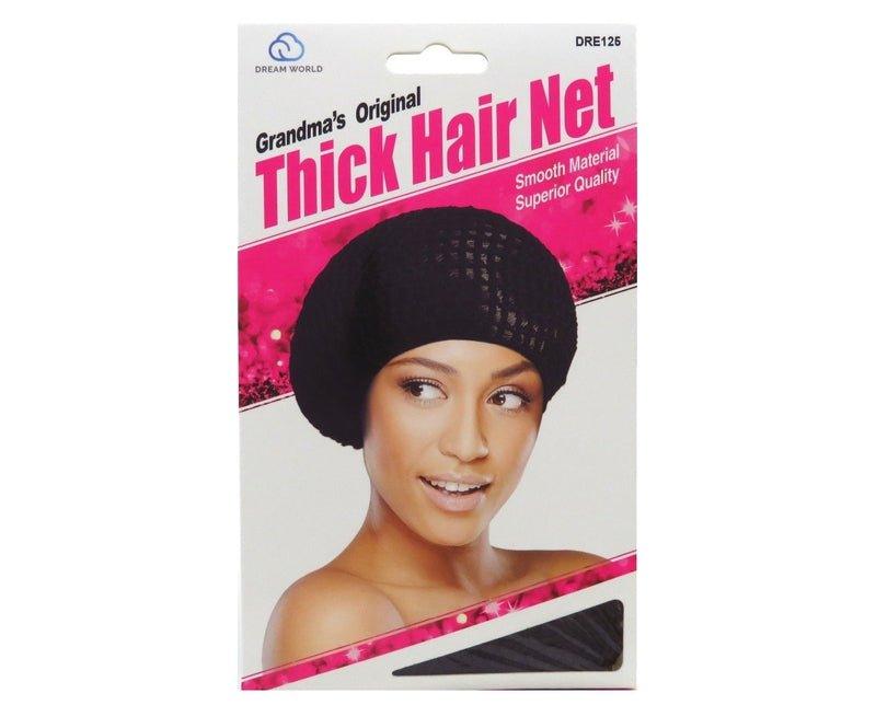 Dream-World-Grandmas-Original-Thick-Hair-Net-Black - African Beauty Online