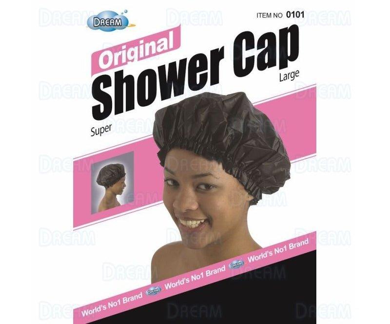 Dream-World-Original-Shower-Cap-Large-Black - African Beauty Online