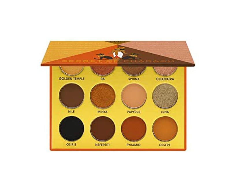 Ebin-New-York-Golden-Empire-Secret-Of-Pharaoh-Eyeshadow-Palette-Highly-Pigmented-And-Blendable-Cruelty-Free-Long-Lasting-Matte-Shimmer - African Beauty Online