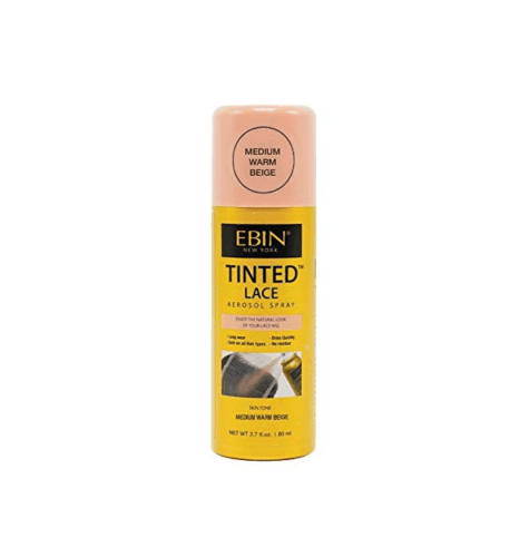 EBIN NEW YORK Tinted Lace Spray - Medium Warm Beige 2.7oz - USA Beauty Imports Online