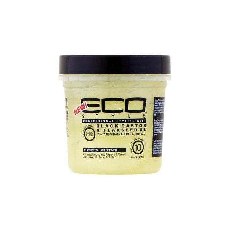 Eco-Styler-Professional-Styling-Gel-Black-Castor-Flaxseed-Oil-8Oz - African Beauty Online