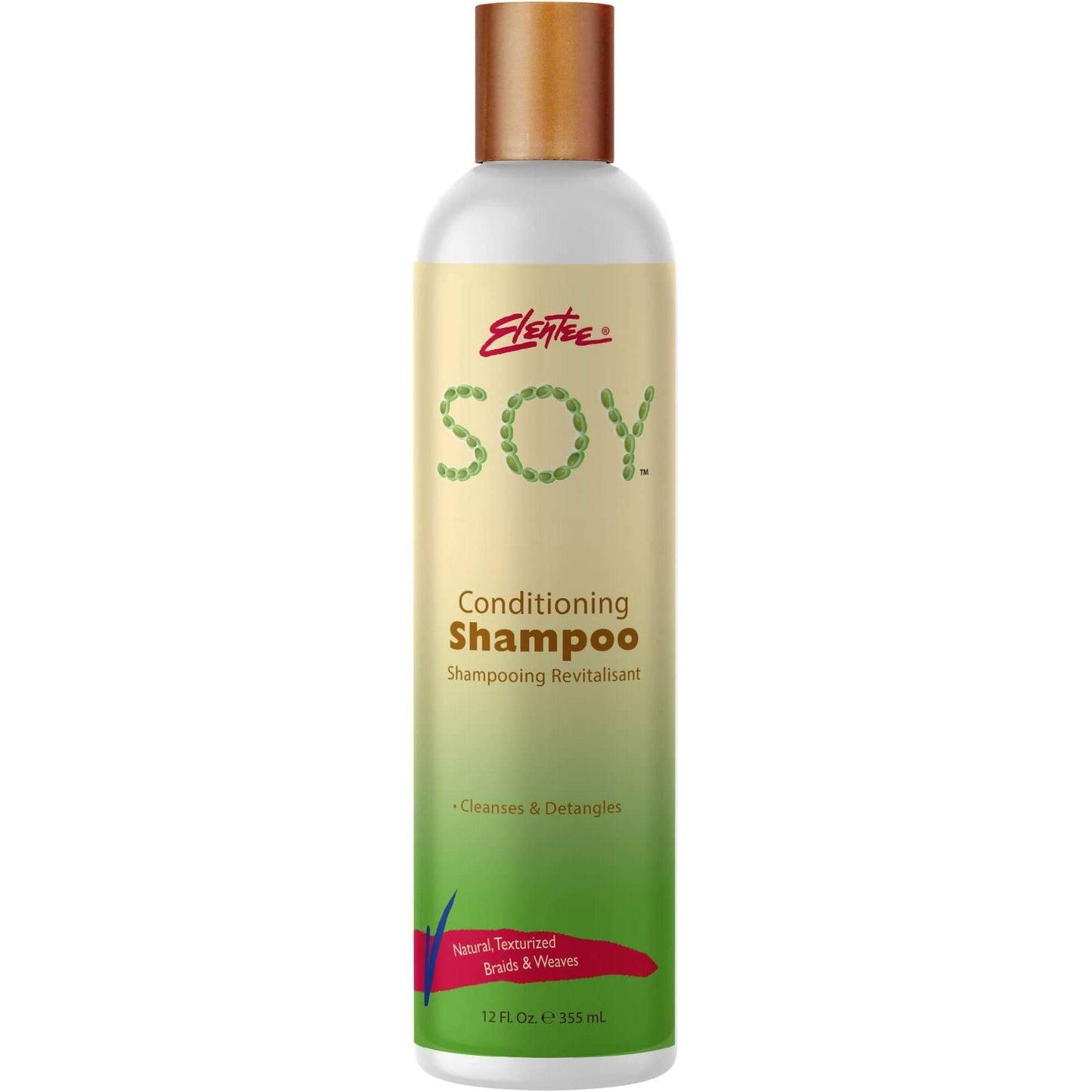 Elentee Soy Organics Conditioning Shampoo 12oz - African Beauty Online