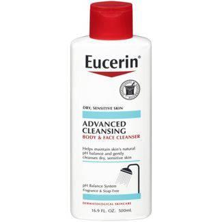 Eucerin Advanced Cleansing Cleanser 16.9oz - African Beauty Online