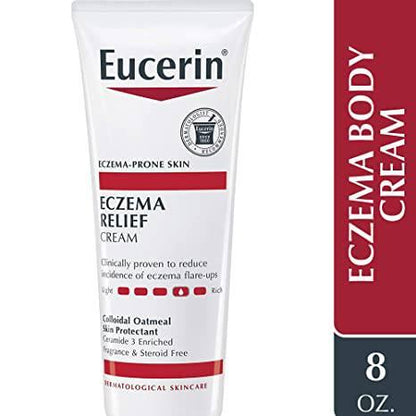 Eucerin Eczema Relief Cream 8oz - African Beauty Online