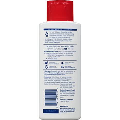 Eucerin Original Healing Lotion 8.4oz - African Beauty Online