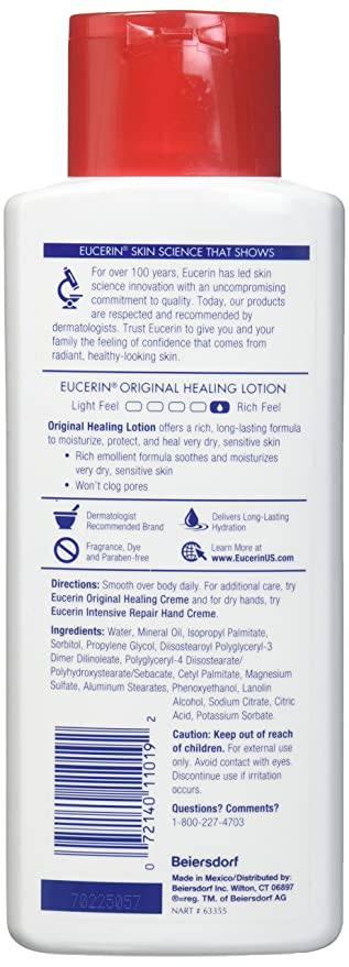 Eucerin Original Healing Lotion 8.4oz - African Beauty Online