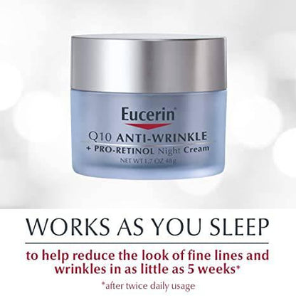 Eucerin Q10 Anti-Wrinkle Night Cream 1.7oz - African Beauty Online