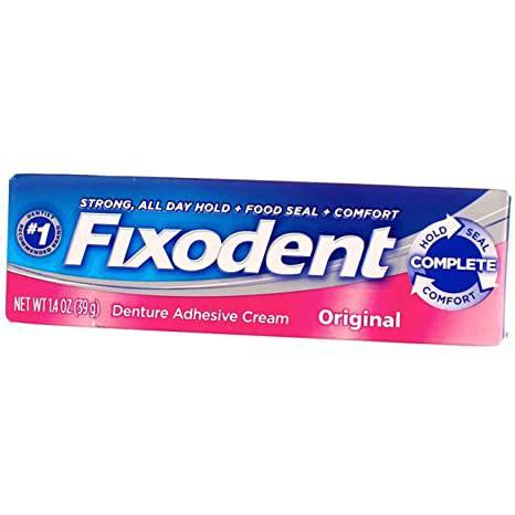 Fixodent Original Denture Adhesive Cream 1.4oz - African Beauty Online