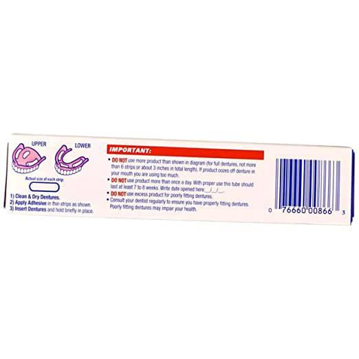 Fixodent Original Denture Adhesive Cream 2.4oz - African Beauty Online