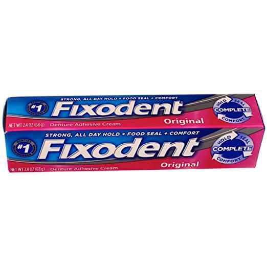 Fixodent Original Denture Adhesive Cream 2.4oz - African Beauty Online