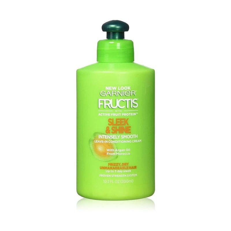 Garnier-Fructis-Sleek-Shine-Intensely-Smooth-Leave-In-Conditioning-Cream-10-2-Oz - African Beauty Online