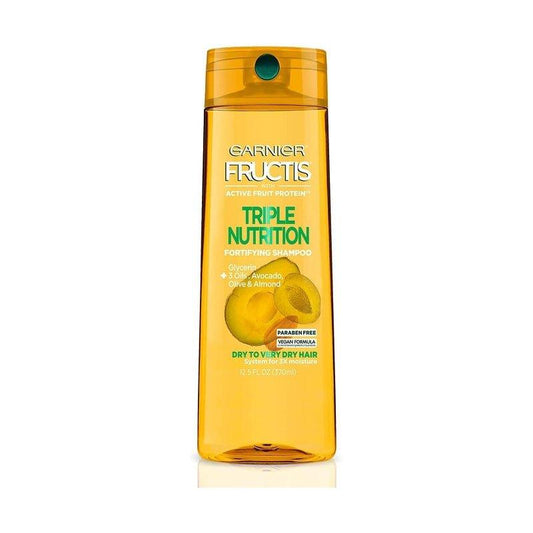 Garnier-Fructis-Triple-Nutrition-Shampoo-Dry-To-Very-Dry-Hair-12-5-Fl-Oz - African Beauty Online