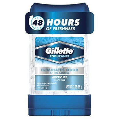 Gillete Clear Gel [Arctic Ice] Deodorant 3.8oz - African Beauty Online