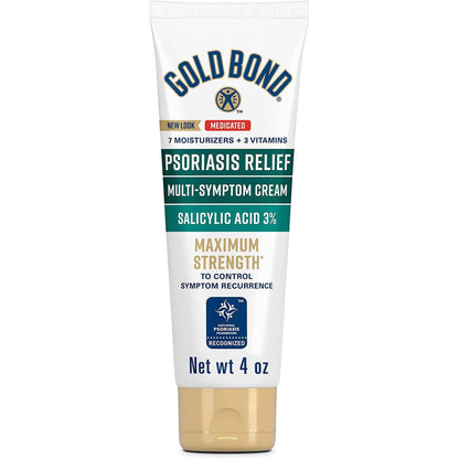 Gold Bond Psoriasis Relief Cream 4oz - African Beauty Online