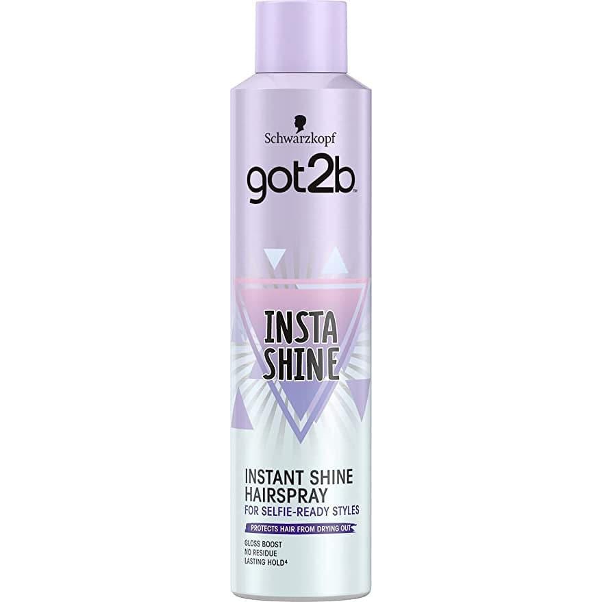 got2b Schwarzkopf Instant Shine Hairspray 300ml - African Beauty Online