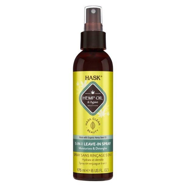 Hask-Hemp-Oil-5-In-1-Leave-In-Spray-6Oz - African Beauty Online