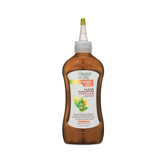 Hawaiian-Silky-Apple-Cider-Vinegar-Hair-Balance-With-Black-Castor-Oil-8Oz - African Beauty Online