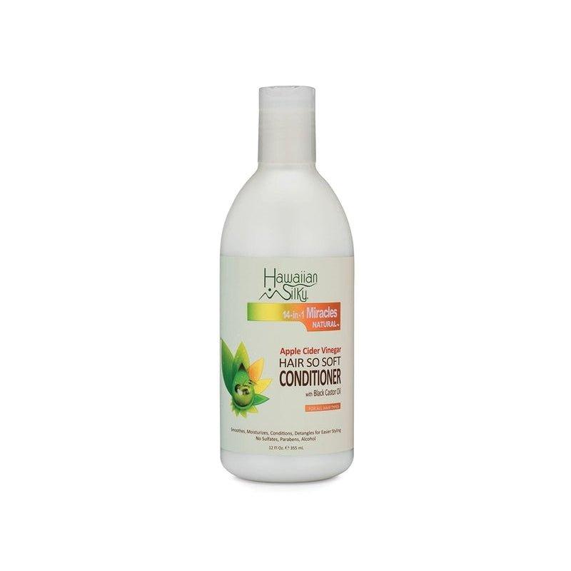 Hawaiian-Silky-Apple-Cider-Vinegar-Hair-So-Soft-Conditioner-With-Black-Castor-Oil-12Oz - African Beauty Online