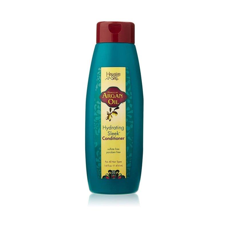 Hawaiian-Silky-Moroccan-Argan-Oil-Hydrating-Sleek-Conditioner-14Oz - African Beauty Online