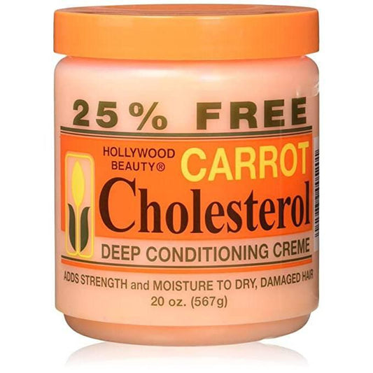 Hollywood Beauty Carrot Conditioner Cholesterol Treatment 20oz - African Beauty Online