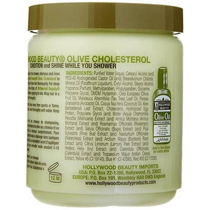 Hollywood Beauty Olive Cholesterol Super Shine 20oz - African Beauty Online