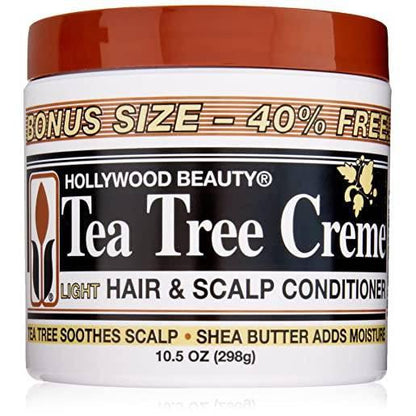 Hollywood Beauty Tea Tree Creme 10.5oz - African Beauty Online