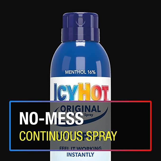 Icy Hot Original Pain Relief Dry Spray 4oz - African Beauty Online