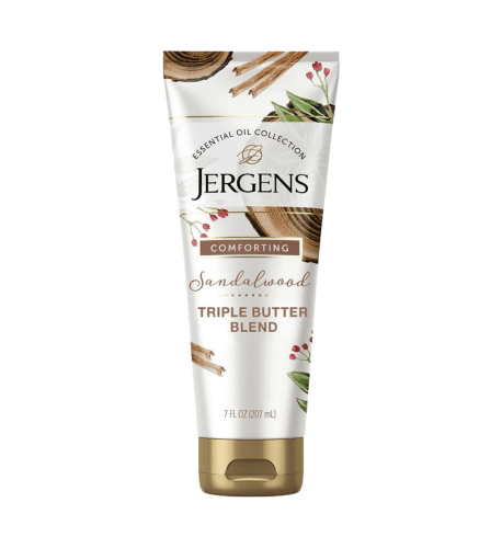 Jergens Vanilla Sandalwood Body Butter Lotion, Moisturizer Infused with Vanilla and Sandalwood Essential Oil 7oz - African Beauty Online