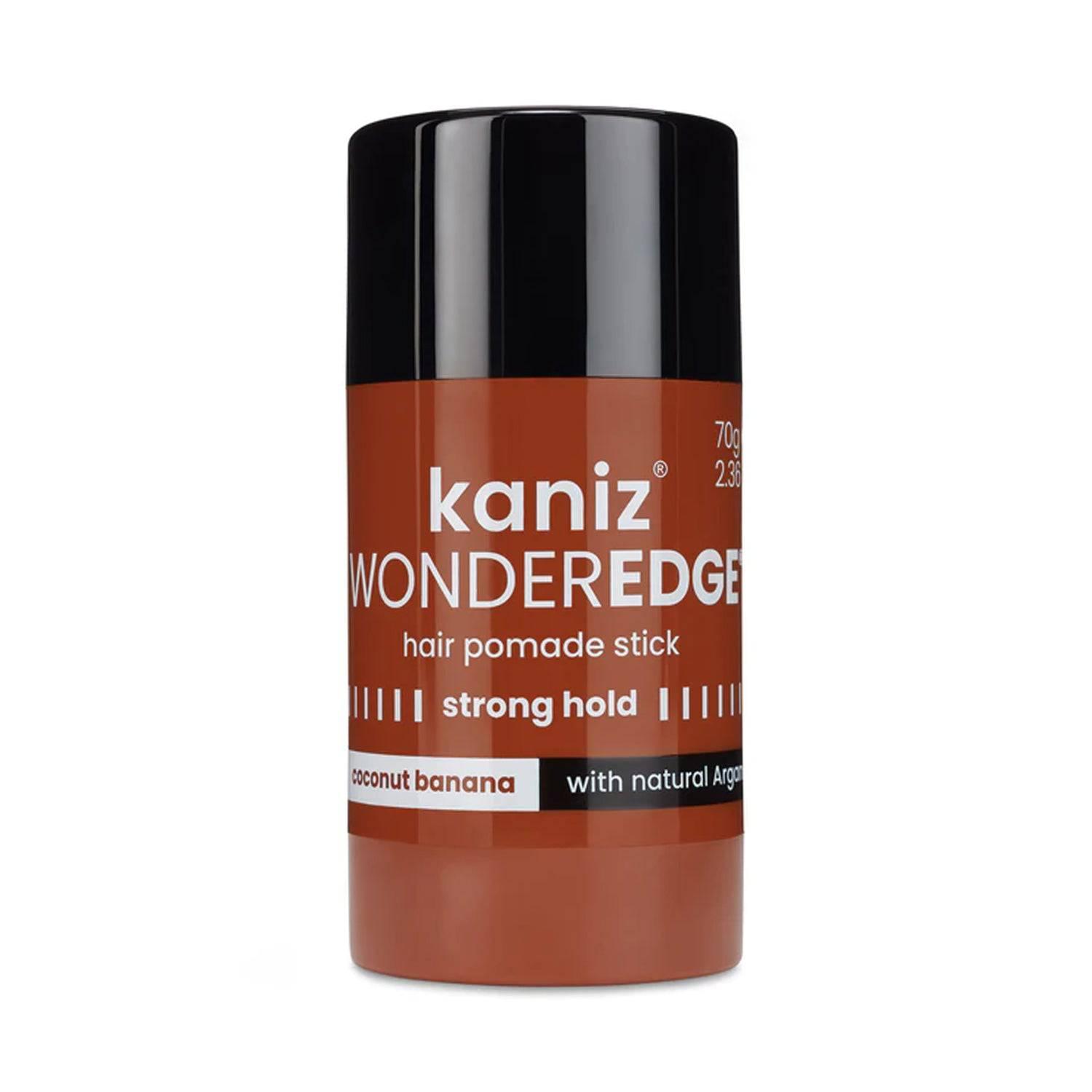 KANIZ WONDER EDGE [COCONUT BANANA] HAIR POMADE STICK 2.36OZ - African Beauty Online