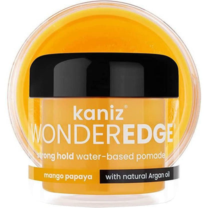 KANIZ WONDER EDGE [MANGO PAPAYA] WATER-BASED POMADE 4OZ - African Beauty Online