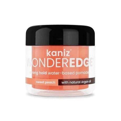 KANIZ WONDER EDGE [SWEET PEACH] WATER-BASED POMADE 4OZ - African Beauty Online