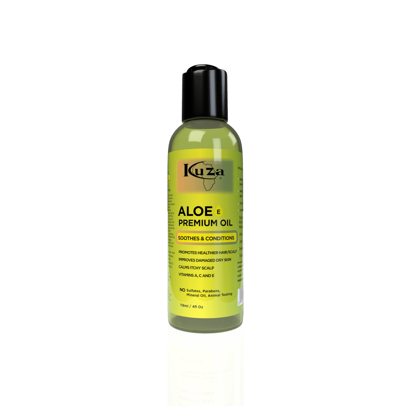 Kuza-Aloe-E-Premium-Oil-4Oz - African Beauty Online