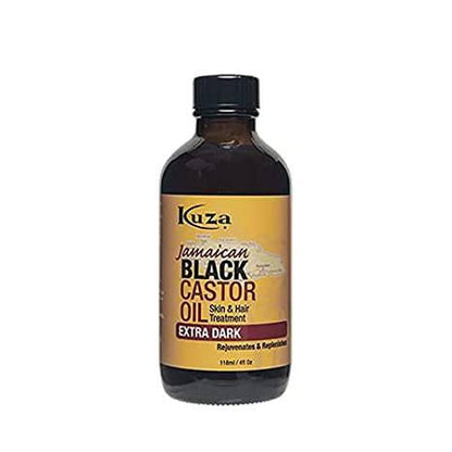 KUZA JAM BLK CASTOR OIL EXTRA DARK 4OZ - African Beauty Online