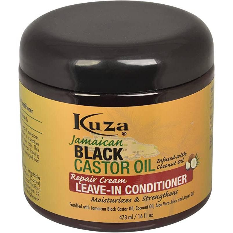 KUZA JAM BLK CASTOR REPAIR CREAM LEAVE-IN COND 16OZ - African Beauty Online