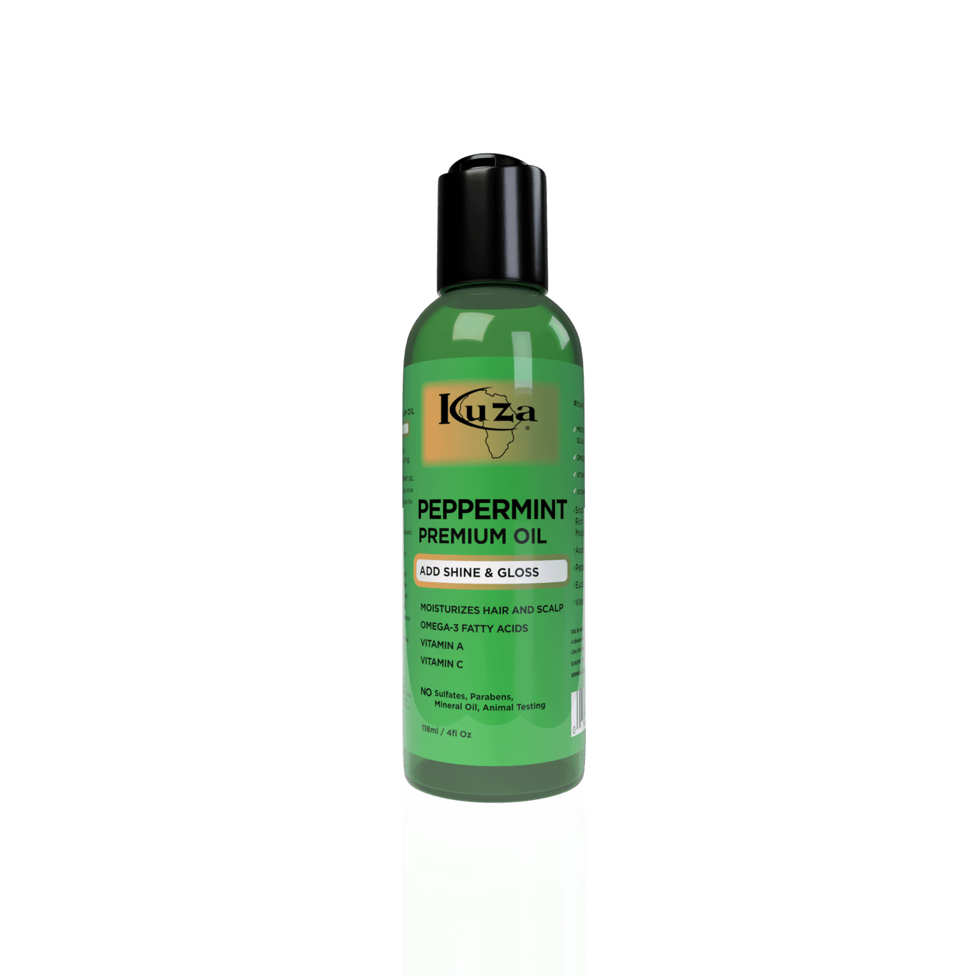 Kuza-Peppermint-Premium-Oil-4Oz - African Beauty Online